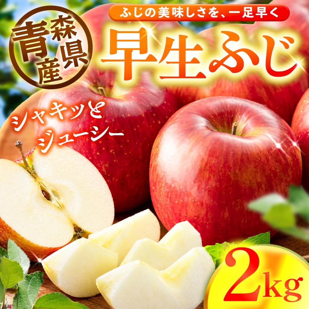 青森県産早生ふじ2kg
